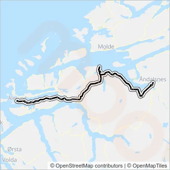 681 Bus Line Map