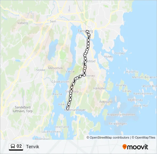 02 Bus Line Map