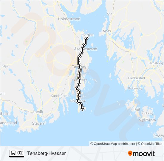 02 bus Line Map