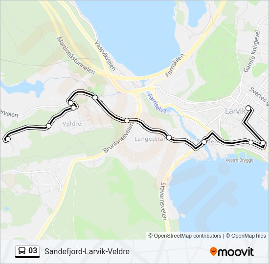 03 bus Line Map