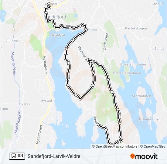 03 bus Line Map