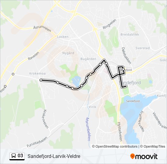 03 bus Line Map