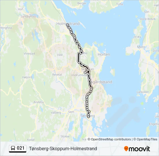 021 Bus Line Map