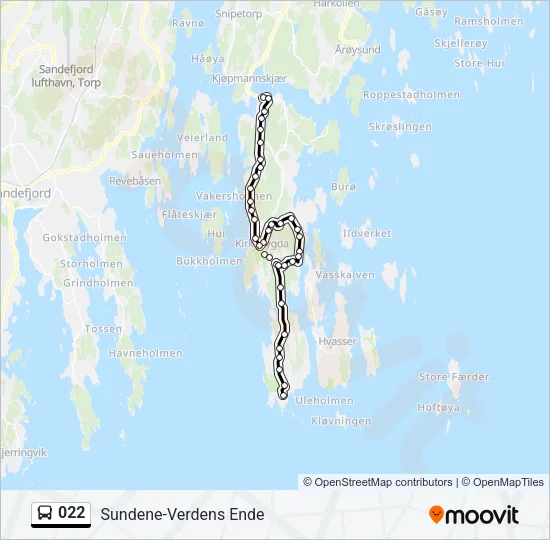 022 Bus Line Map