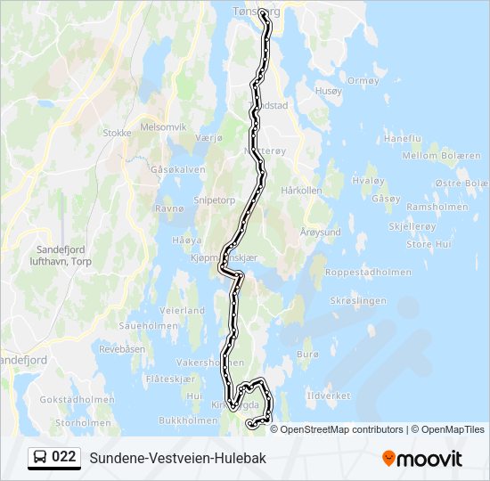 022 Bus Line Map