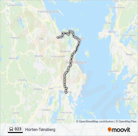 023 Bus Line Map