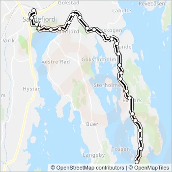 162 Bus Line Map