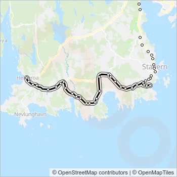 206 Bus Line Map