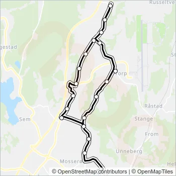 1204 Bus Line Map