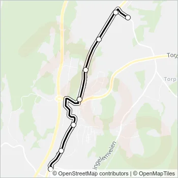 1230 Bus Line Map