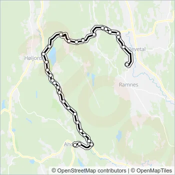 1510 Bus Line Map