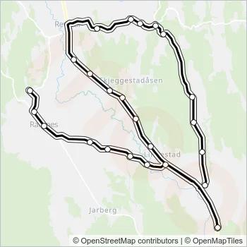 1518 Bus Line Map