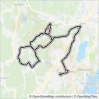 1648 Bus Line Map