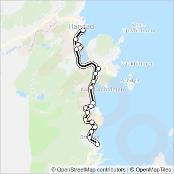 11 Bus Line Map