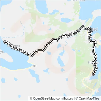 12 Bus Line Map