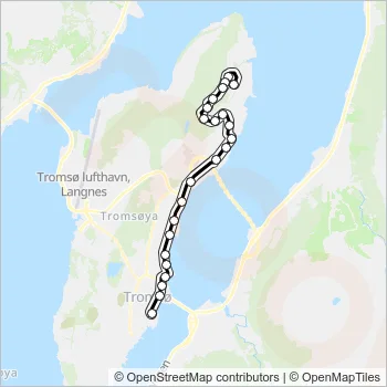42 Bus Line Map