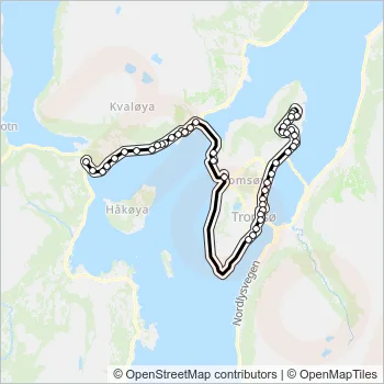 42 Bus Line Map