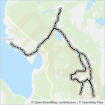 212 Bus Line Map