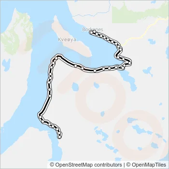 263 Bus Line Map