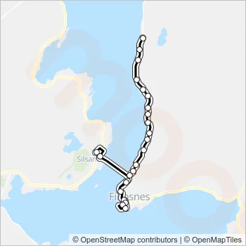 305 Bus Line Map