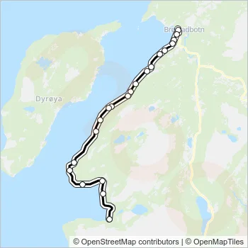 322 Bus Line Map