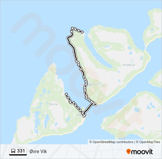 331 Bus Line Map