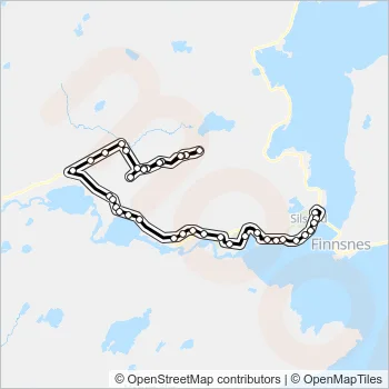 355 Bus Line Map