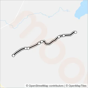 355 Bus Line Map