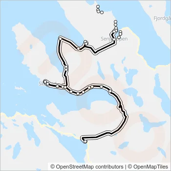 362 Bus Line Map