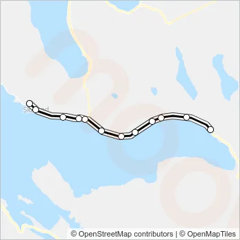 362 Bus Line Map