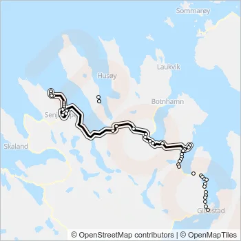 370 Bus Line Map