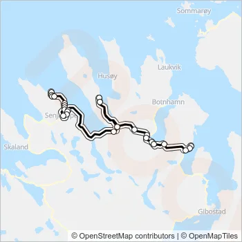 370 Bus Line Map