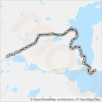 371 Bus Line Map