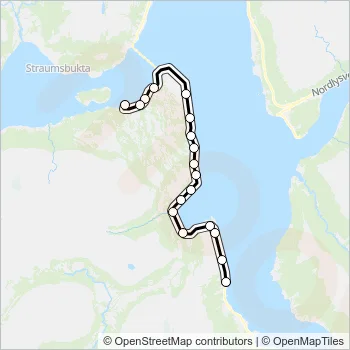 400 Bus Line Map