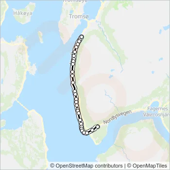 413 Bus Line Map