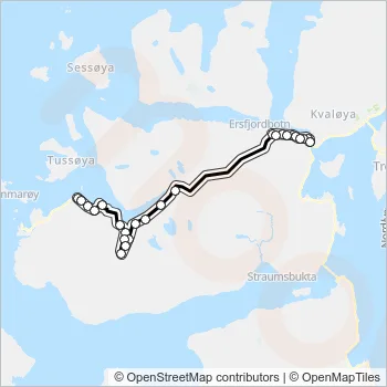 422 Bus Line Map