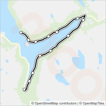 422 Bus Line Map