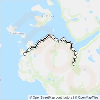 422 Bus Line Map