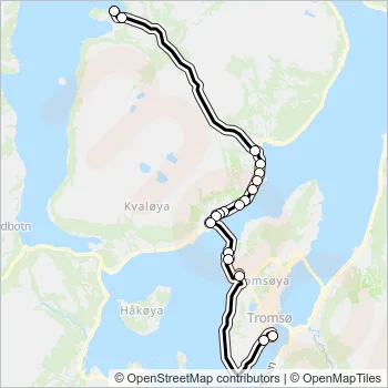 426 Bus Line Map