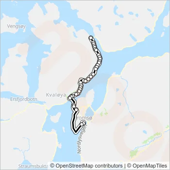 428 Bus Line Map