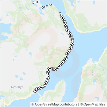 428 Bus Line Map