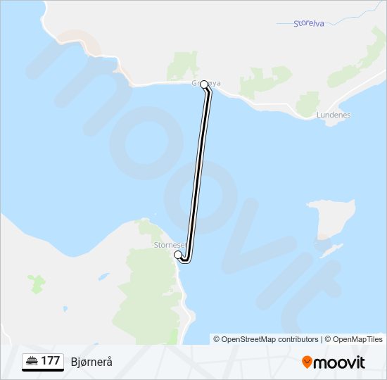 177 Ferry Line Map
