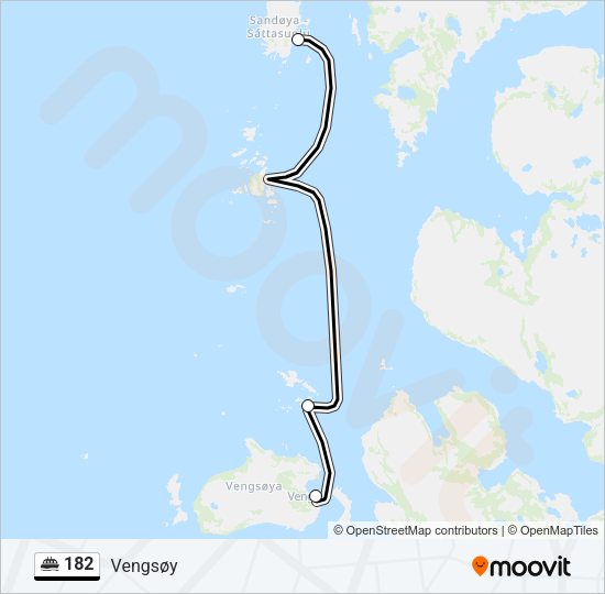182 Ferry Line Map