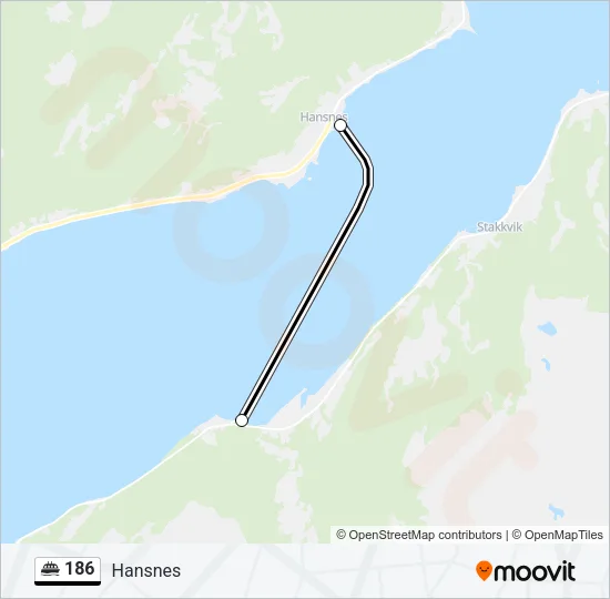 186 Ferry Line Map