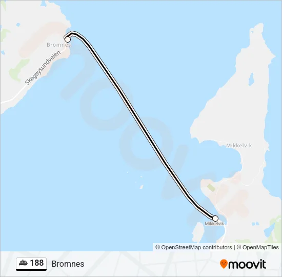 188 Ferry Line Map