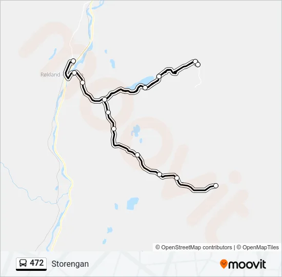 472 Bus Line Map