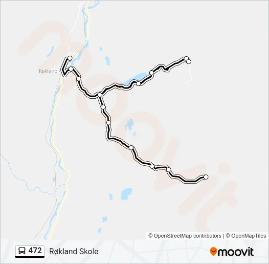 472 Bus Line Map