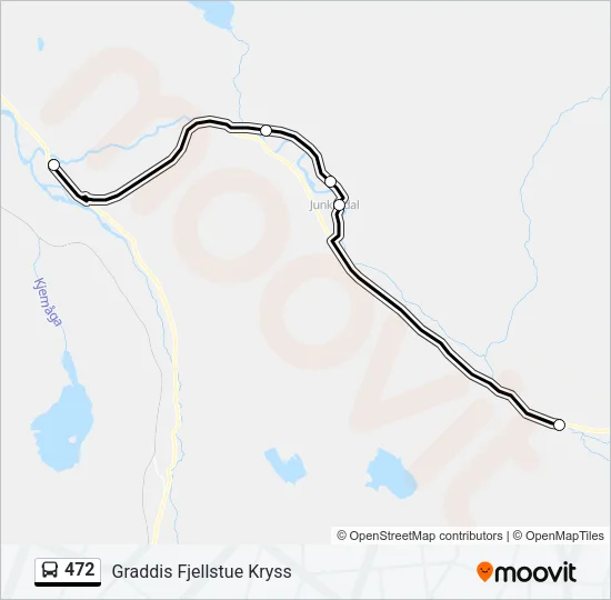 472 Bus Line Map