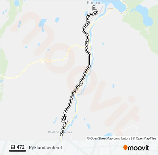472 Bus Line Map
