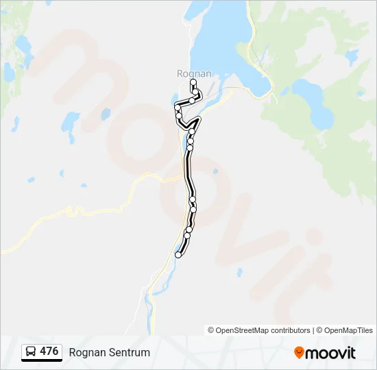476 Bus Line Map
